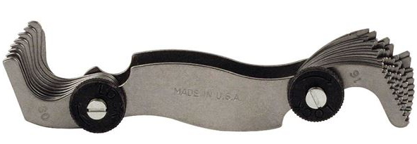 Pec Tools PEC Tools Screw Pitch Gage 28 Leaf 4 - 80 TPI - 5628| Penn Tool Co., Inc