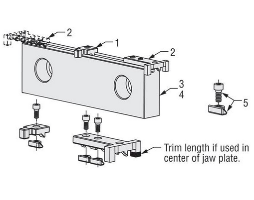 Kurt Manufacturing Workholding Solutions Groovelock Work Stop WSRL46