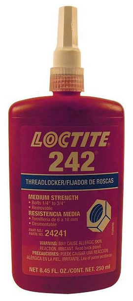 スタイリング剤 2424 LOCTITE 242 Threadlocker, Medium Strength Model #24241, 250 ml
