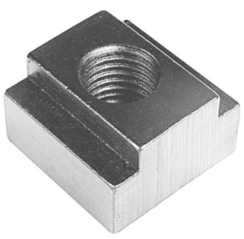 TECO Steel Metric 18mm TSlot Nut, 16mm x 2.0mm Thread Size 61409