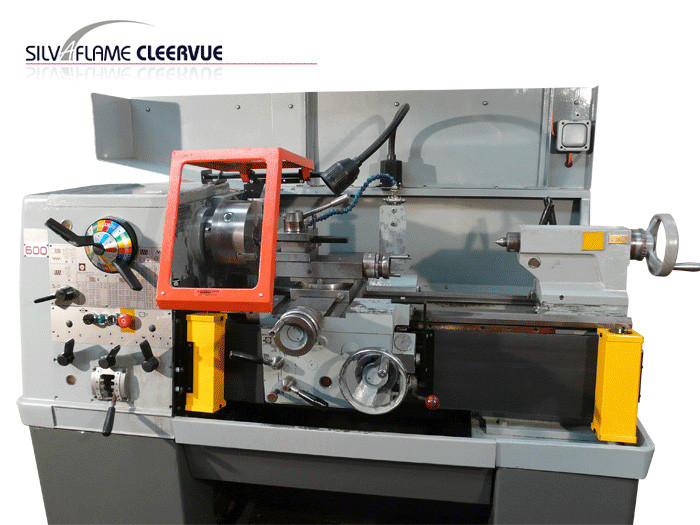 Stronghold Safety Silvaflame Lathe Lead Screw Cover, Set of 2, 6" x 39