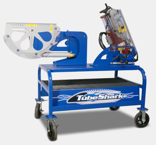 TubeShark "Shark Pool" Notcher and Bender on Utility Cart TSA21