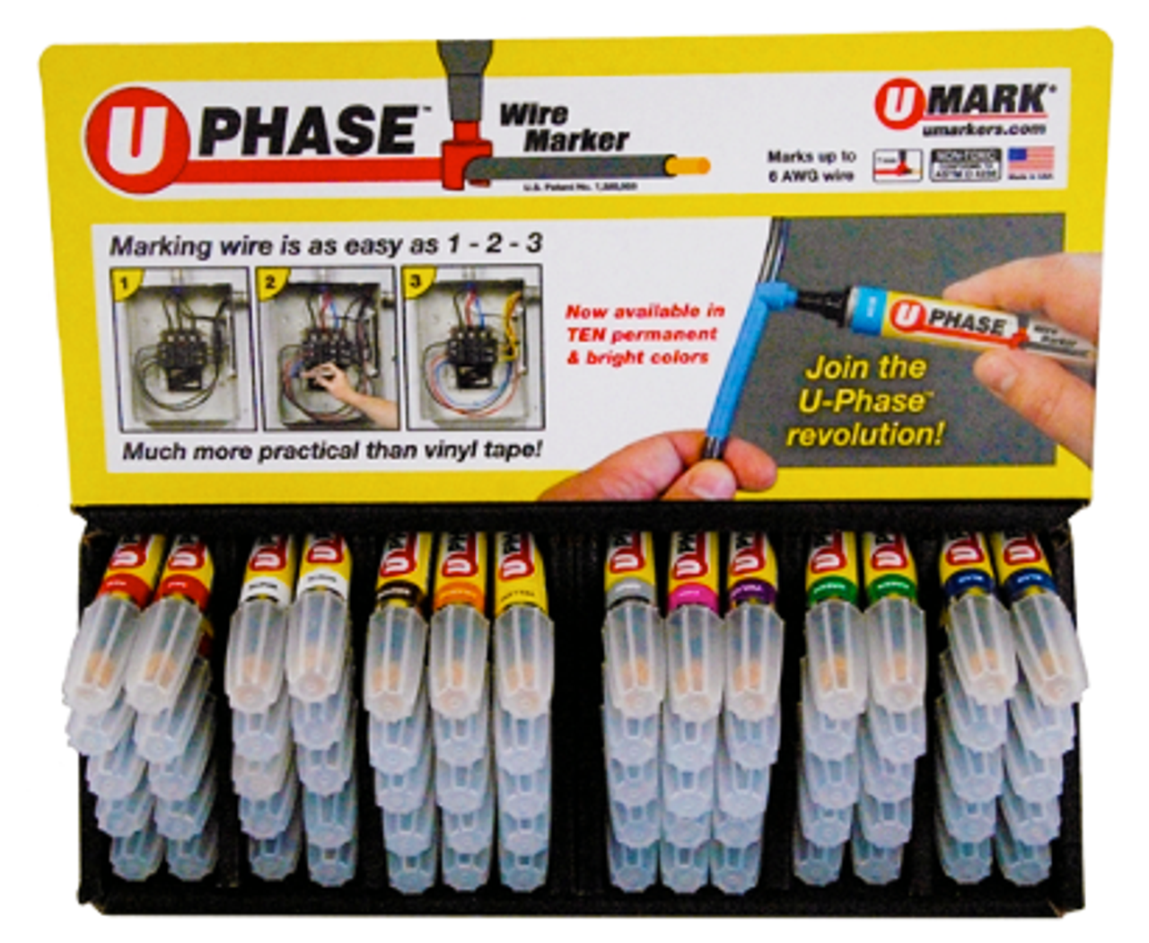 UMark Yellow Dr. Mark Removable Paint Marker 12 ct (While Supplies Last)