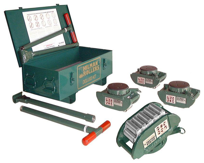 Hilman Rollers FT Series Chain Action Roller Kit, 60-Ton w/ Padded