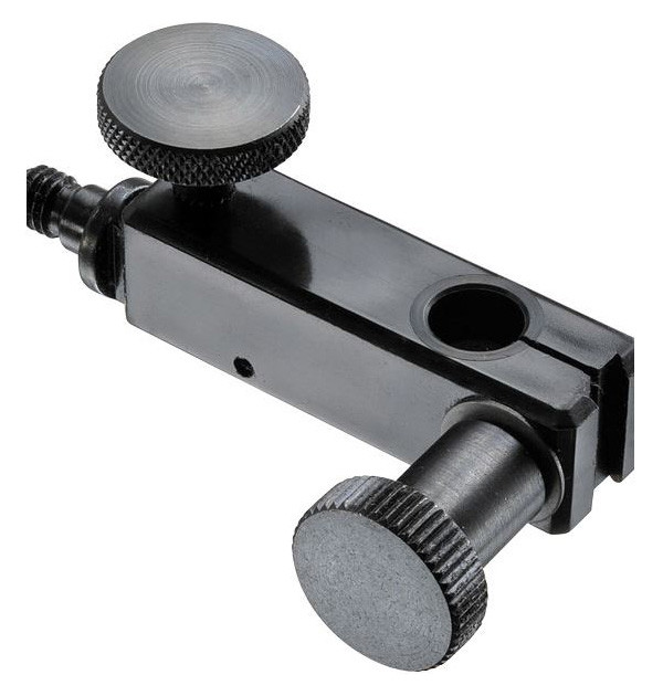 Noga FA1500 | Universal Metal Swivel Clamp Holds 6 & 8mm 3/8 Dovetail & Lug Back