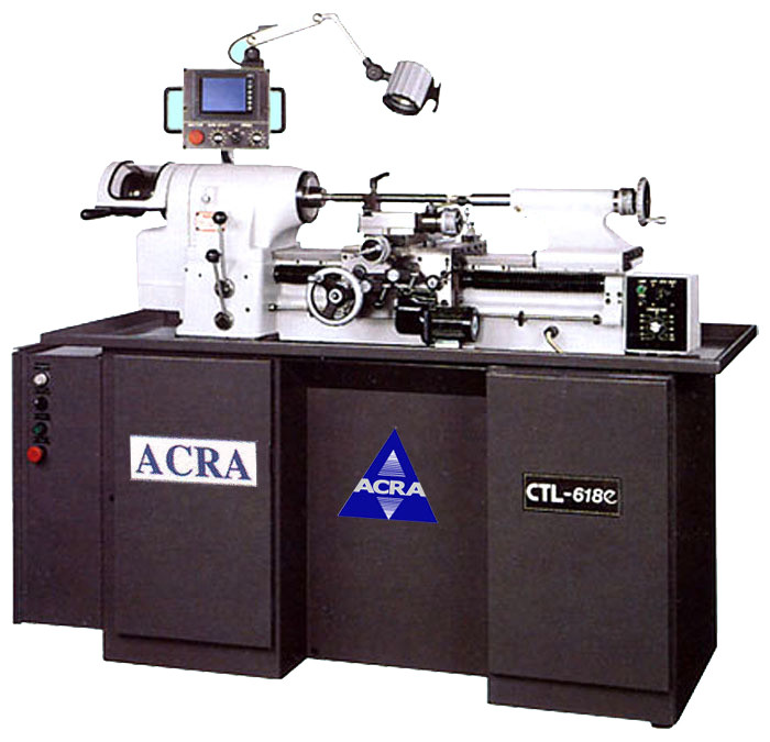 ACRA Toolroom Lathe w/ Electronic Threading - CTL-618E| Penn Tool