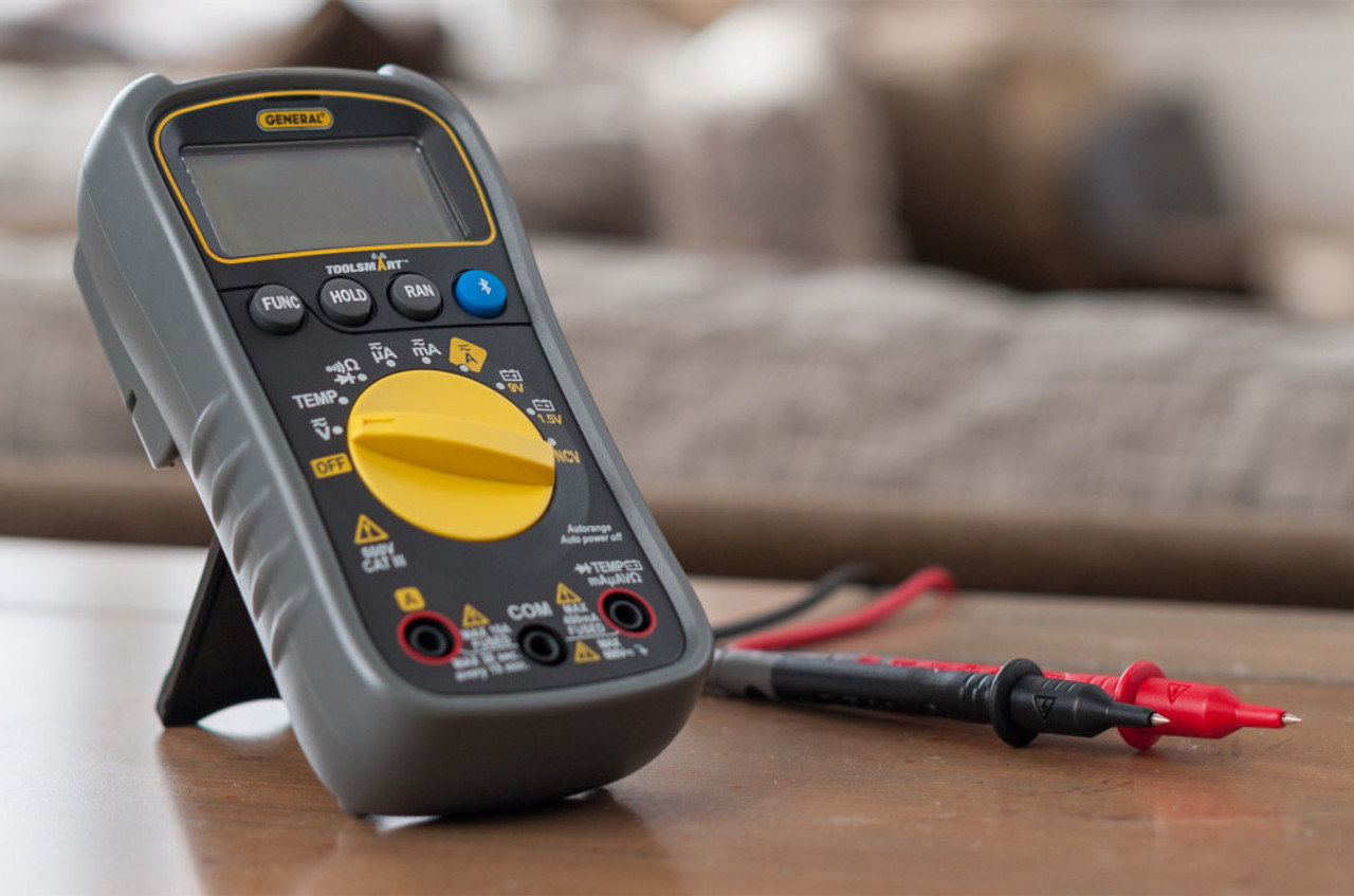 General ToolSmart Bluetooth Connected Digital Multimeter - TS04