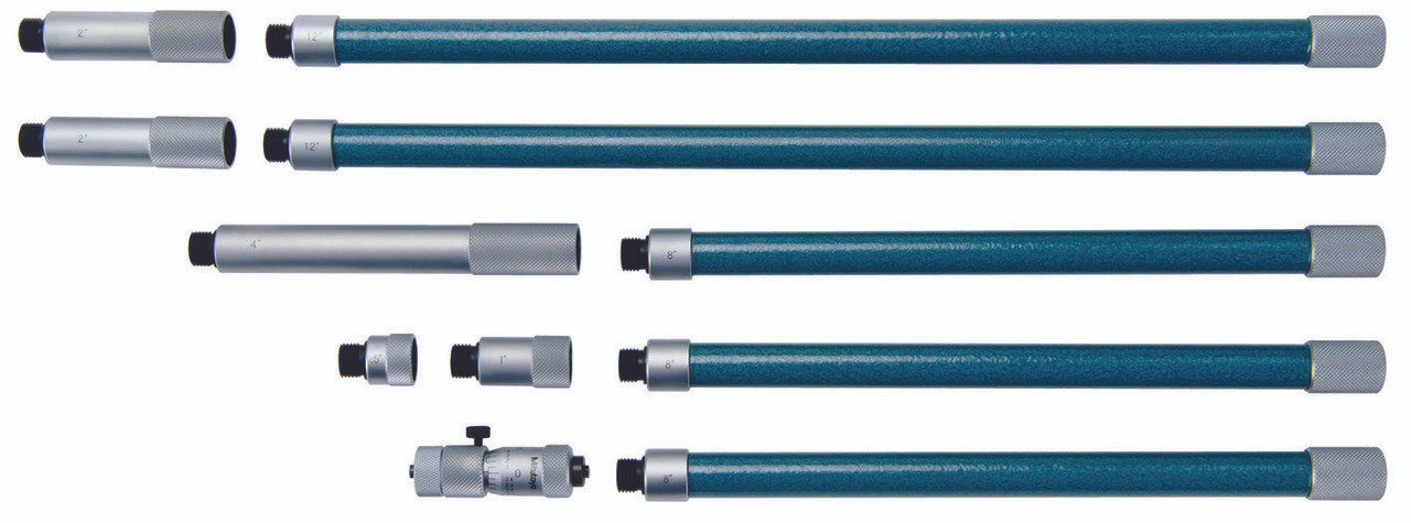 Mitutoyo Tubular Inside Micrometer, Extension Rod Type, 2 - 60