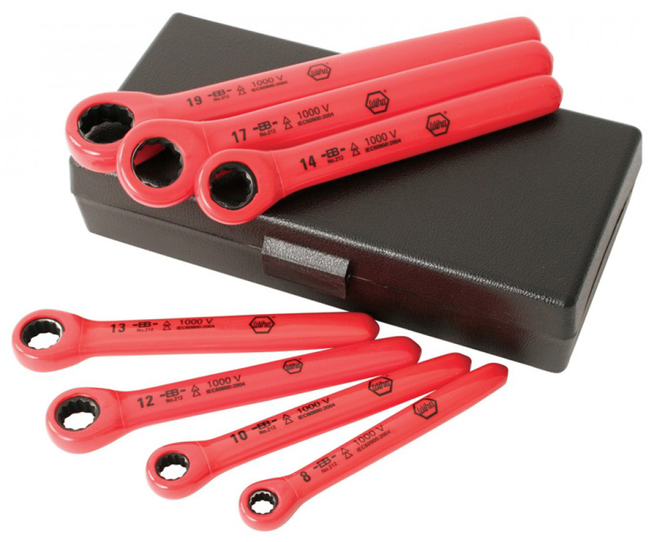 Wiha Insulated Ratchet Wrench 7 Piece Metric Set - 21290 - Penn