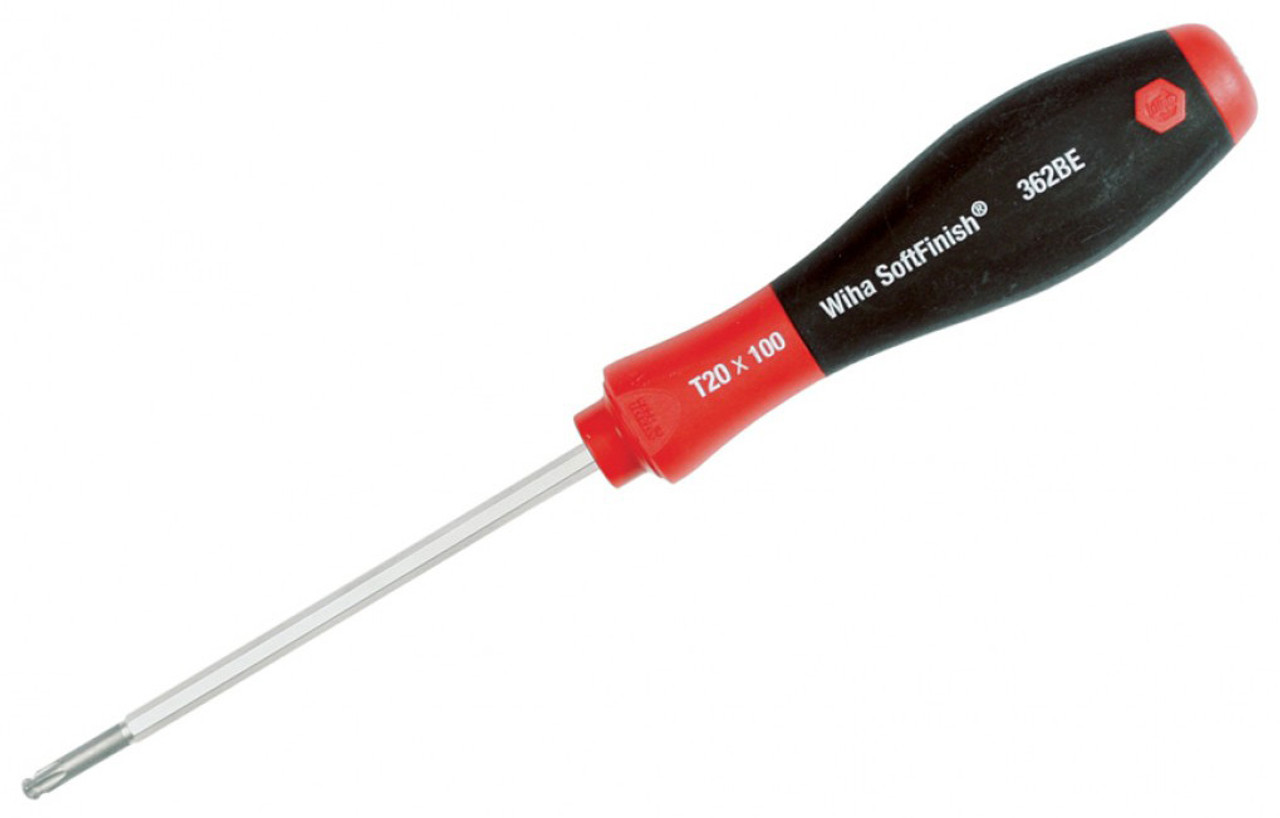 Wiha Torx® Ball End SoftFinish® Screwdriver, T20 x 80mm