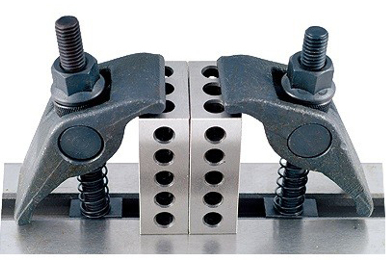 Precise 7/8 T-Slot Heavy Duty Hold-Down Clamp Set - 3900-0312