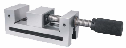 2-1/2 X 3 Inch Precision Toolmakers Vise – Hardened & Ground, 0.0002" Parallelism, V-Groove For Round Parts