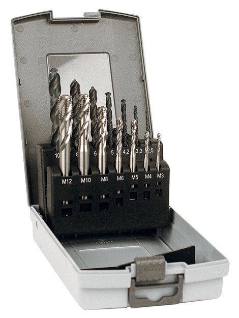Metric Drill \u0026 Tap Set, M35 Cobalt, 14 