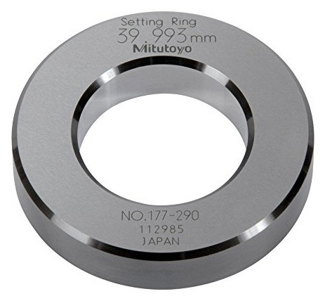 yo4点 Mitutoyo Metric Steel Setting Ring, 40mm - 177-290| Penn Tool Co., Inc