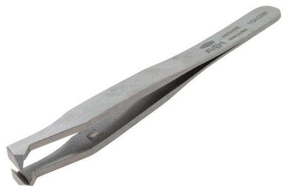 Aven AccuTek Cutting Tweezers 15AWG Carbon Steel 18114CS Penn Tool
