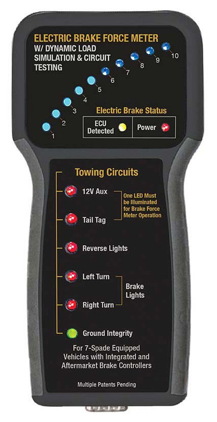 IPA Electric Brake Force Meter w/ Dynamic Load Simulation and Circuit