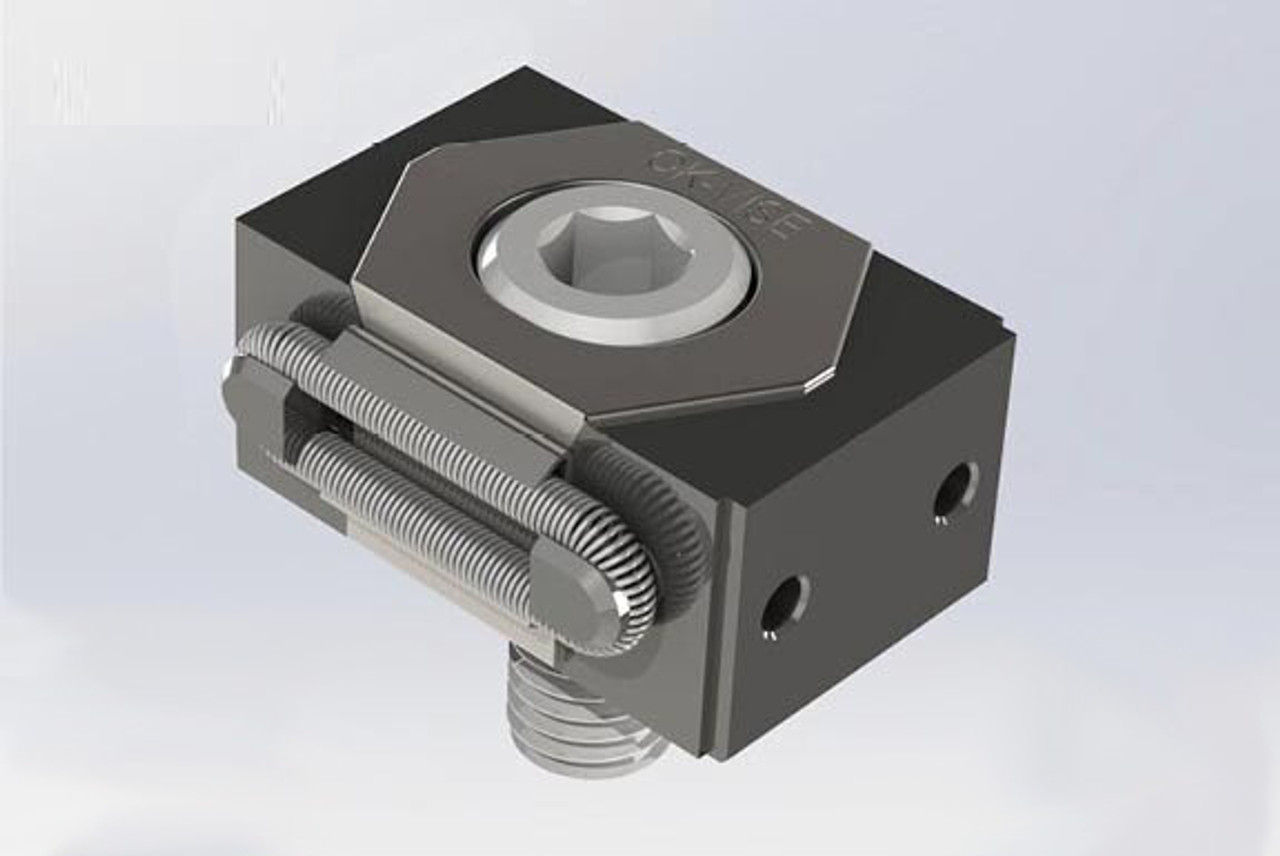 Mitee-Bite OK-Vise® Clamp Model DK2-VT-TS with Tapped Holes