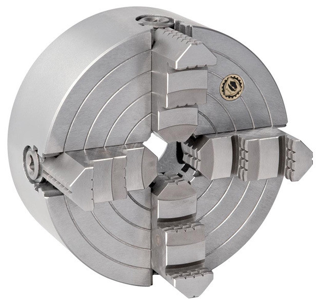 Bison 4-Jaw Independent Lathe Chuck, 8