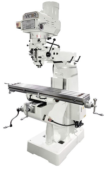 Victor Variable Speed Vertical Knee Mill, 9