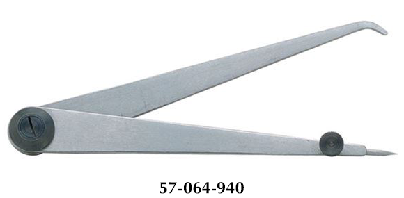 PEC Tools Hermaphrodite Calipers Penn Tool Co., Inc