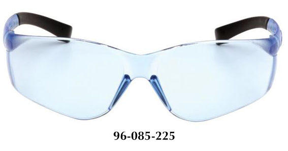 Pyramex S2560st Ztek Safety Glasses Infinity Blue Anti Fog Lens