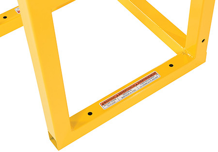 Vestil Single Cylinder Barricade Rack - CYL-FMSR-1| Penn Tool Co., Inc