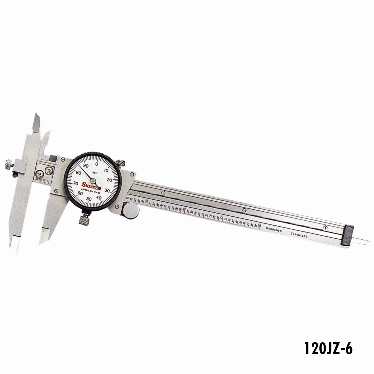 Starrett Offset Dial Caliper, 0-6