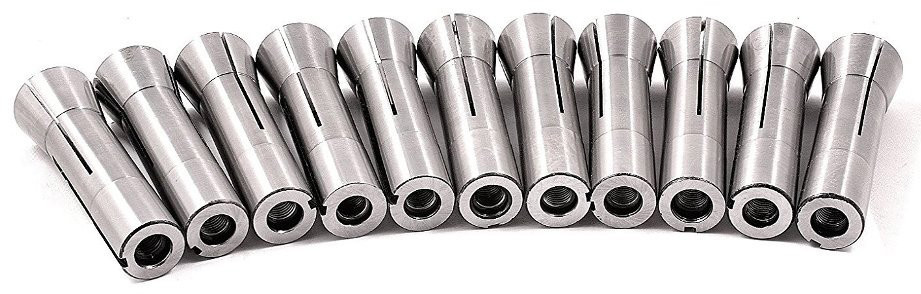 Precise 11 Piece R8 Collet Set & 12 Piece Collet Rack - 4951-0008| Penn ...