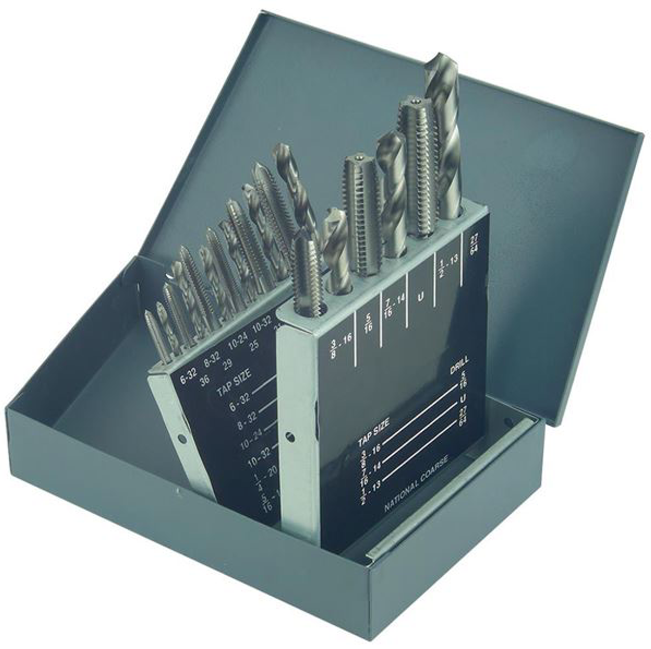 Precise 18 Piece Tap & Drill Index Sets Penn Tool Co., Inc