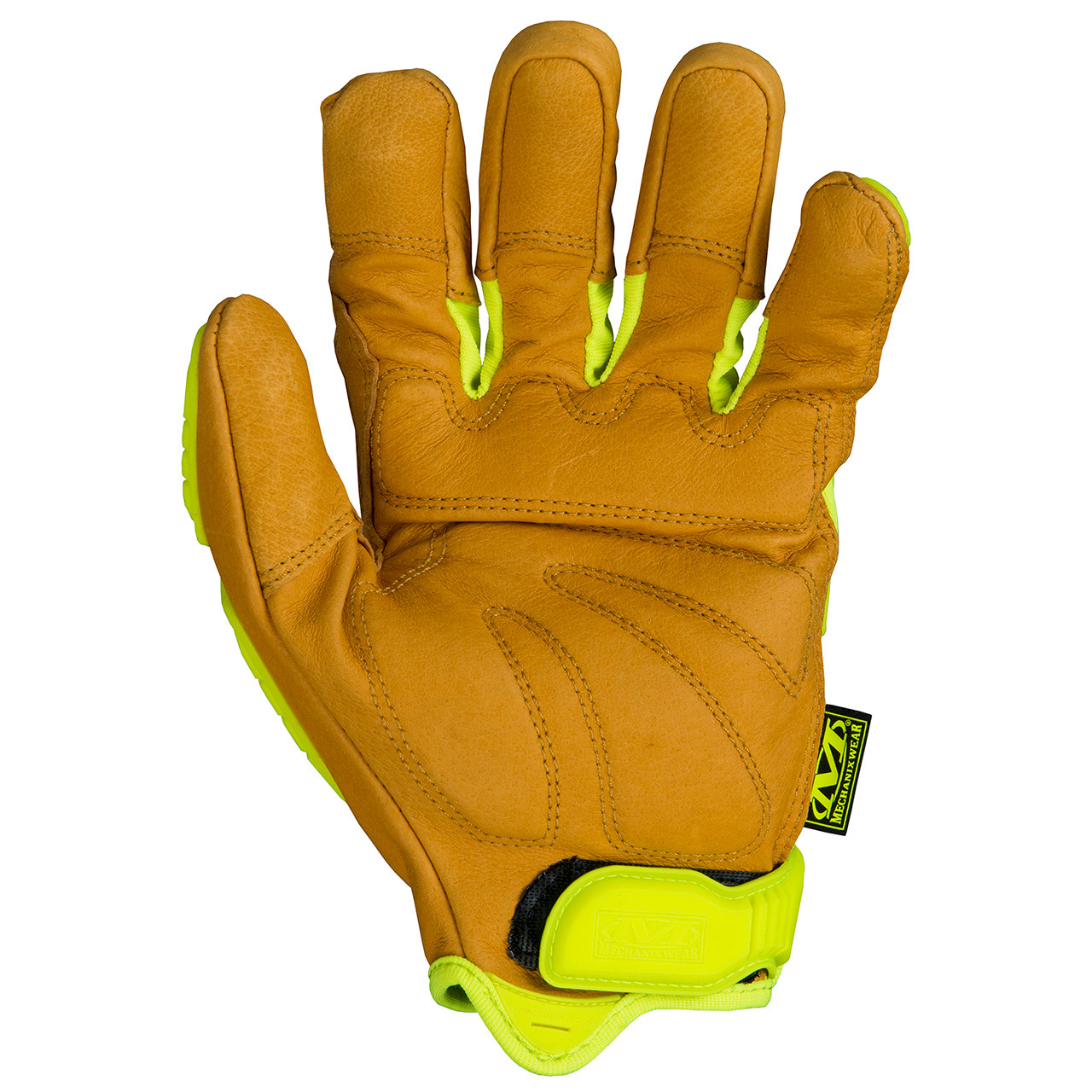 Mechanix Wear HiViz CG Heavy Duty Leather Impact Gloves Penn Tool Co