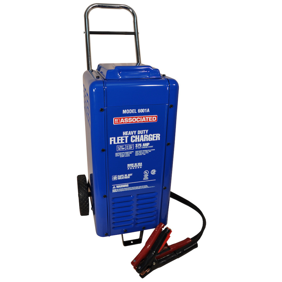 Associated Equipment 6/12 Volt Heavy Duty Fleet Charger AS6001A