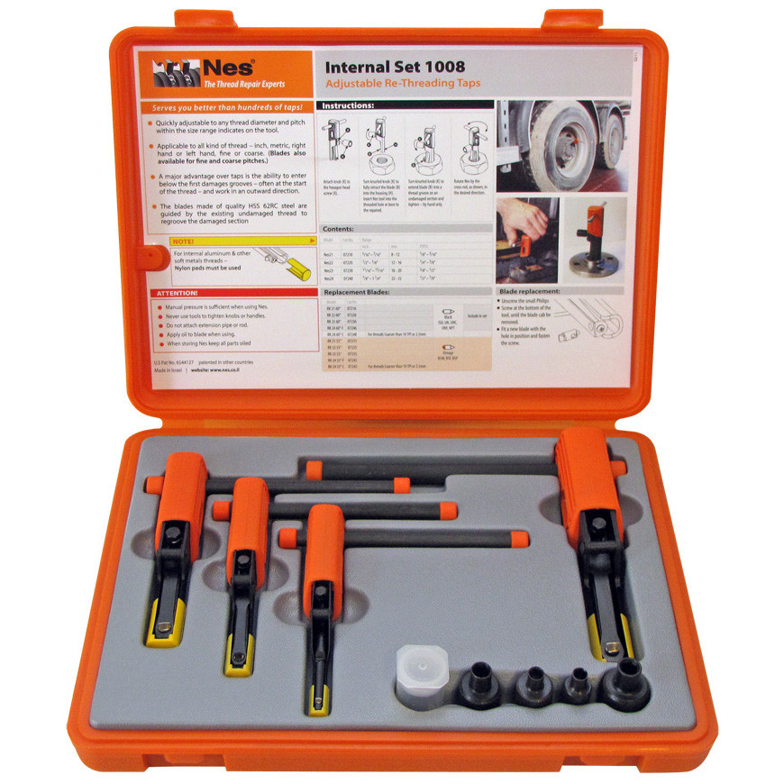  R100RS 工具&book Nes Internal Thread Repair Set, 5/16 - 1-1/4