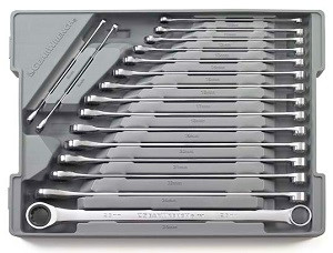 GEARWRENCH 17 Piece GearBox Master Set Metric Zero Degree KD85989