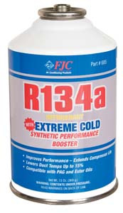 FJC Inc. R134a and Extreme Cold 13oz Synthetic Performance Booster