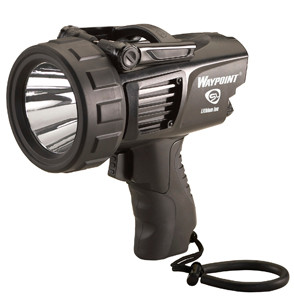 streamlight waypoint flashlight Streamlight Black Waypoint Lithium Ion Rechargeable Spotlight