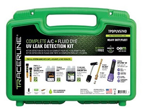 Tracer Products Complete A/C + Fluid Dye UV Leak Detection Kit