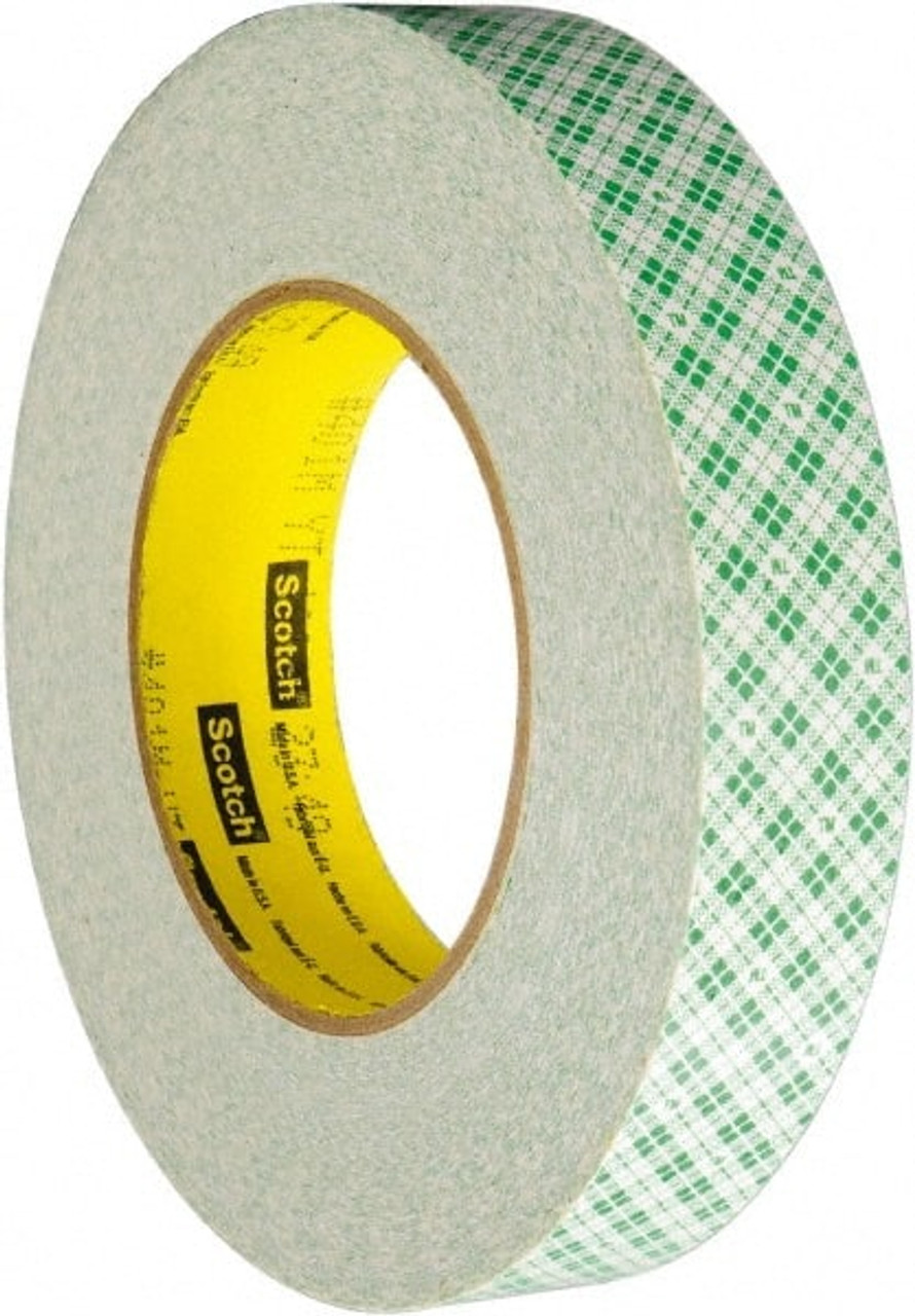 3M 2 x 36 Yd Rubber Adhesive Double Sided Tape 9 mil Thick, Paper Liner,  Series 401M 7000049332 - 66267881