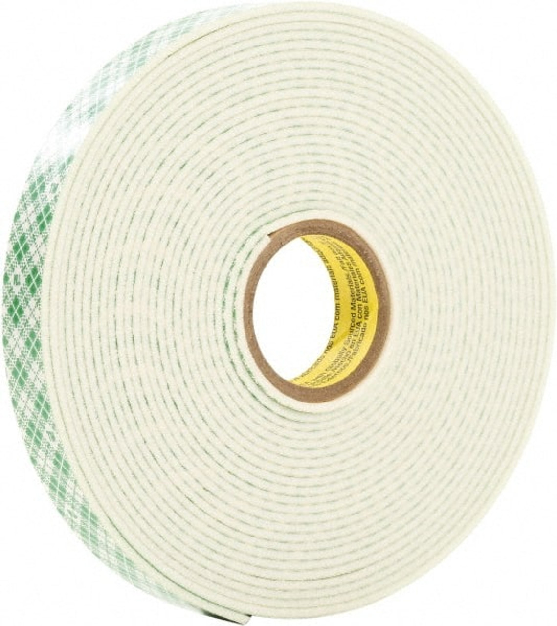 3M 1/2 x 5 Yd Acrylic Adhesive Double Sided Tape 0.04 Thick, Urethane  Foam Liner, Series 4026W 7010313222 - 36478972 - Penn Tool Co., Inc