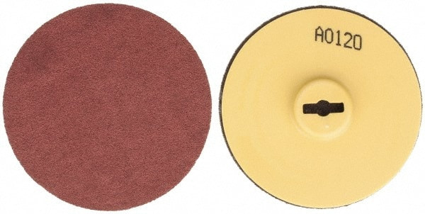 Klingspor 3" 120 Grit Aluminum Oxide Quick Change Disc TLock Top