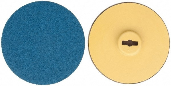 Klingspor 3" 120 Grit Zirconia Alumina Quick Change Disc TLock Top
