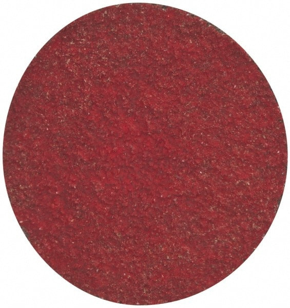 Merit Abrasives 11/2" 60 Grit Ceramic Quick Change Disc Type R Attachment, Medium Grade, Coated