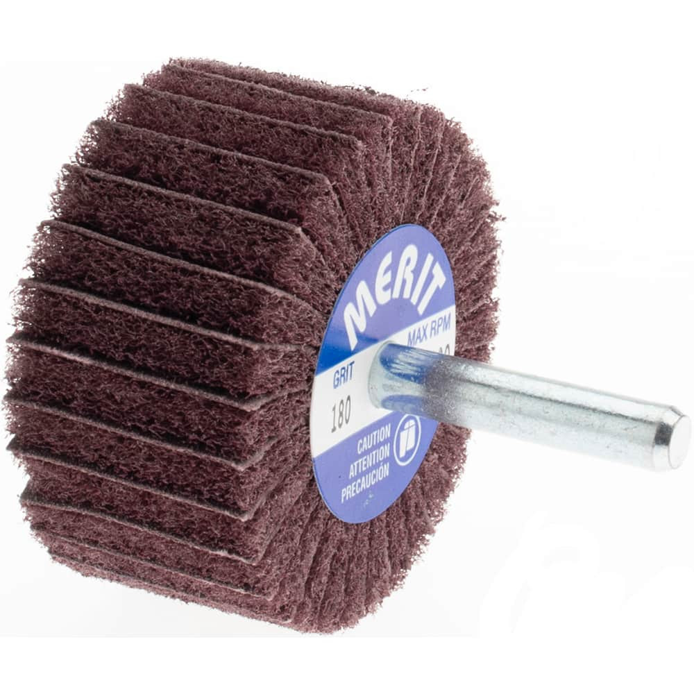 Merit Abrasives 2" Diam x 1" Face Width, Very Fine Aluminum Oxide