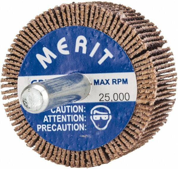 Merit Abrasives 11/2" Diam x 3/4" Face Width, Medium Ceramic Alumina