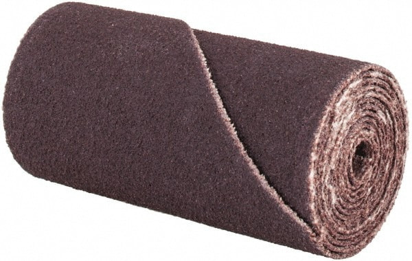 Merit Abrasives 3/4" Max Roll Diam x 11/2" OAL, 120 Grit Aluminum