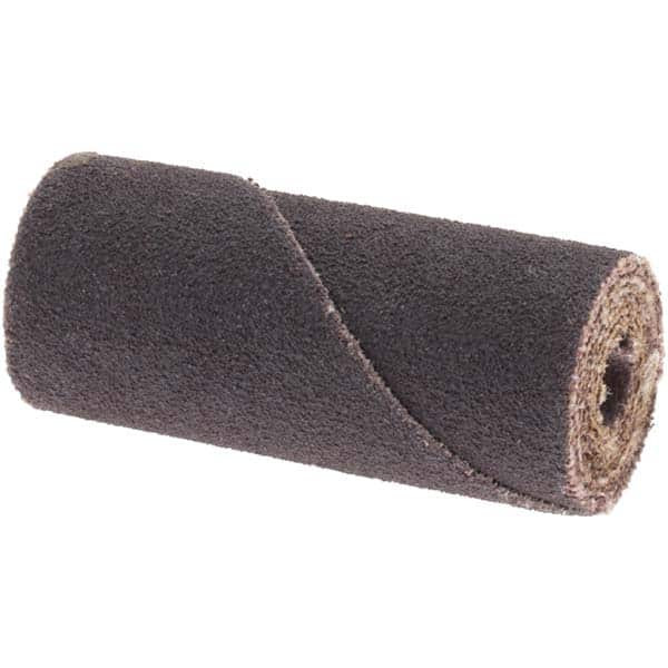 Merit Abrasives 5/8" Max Roll Diam x 11/2" OAL, 120 Grit Straight