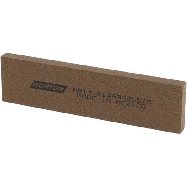 Norton 4" Long x 1" Wide x 1/4" Thick, Aluminum Oxide Sharpening Stone