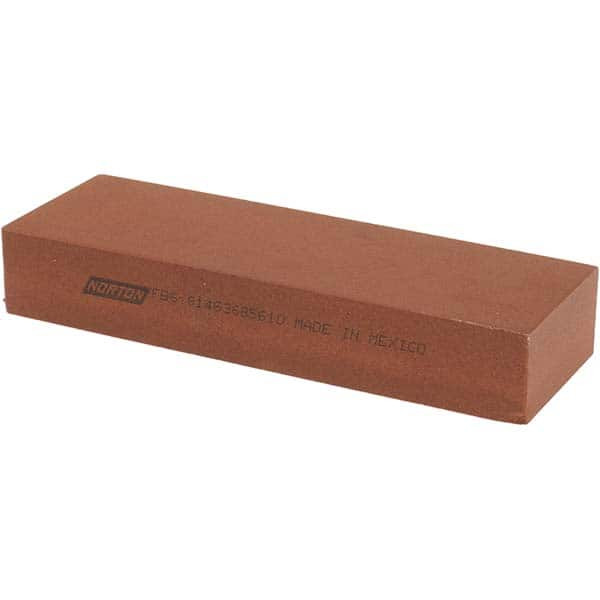 Norton 6" Long x 2" Wide x 1" Thick, Aluminum Oxide Sharpening Stone