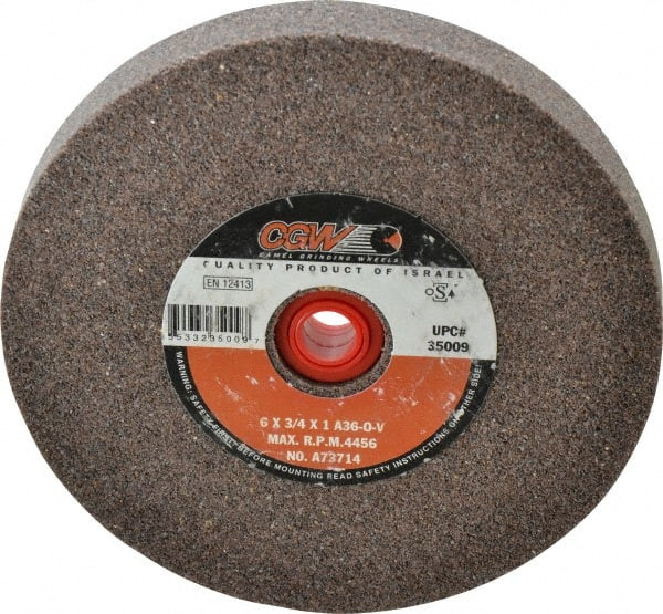 CGW Abrasives 36 Grit Aluminum Oxide Bench & Pedestal Grinding