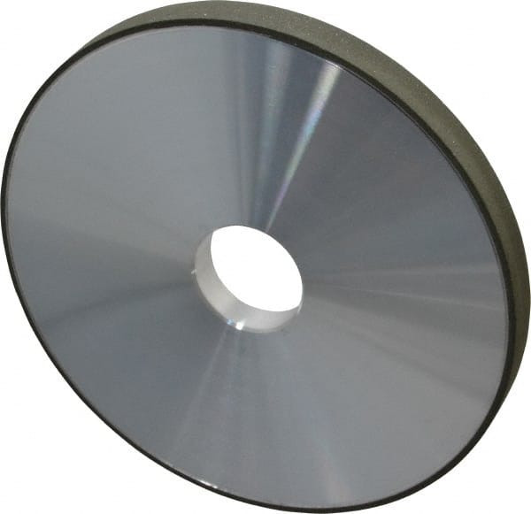 Made in USA 6" Diam x 11/4" Hole x 1/2" Thick, N Hardness, 100 Grit Surface Grinding Wheel