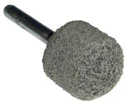 Grier Abrasive 1" Head Diam x 1" Thickness, A21, Ball Nose End